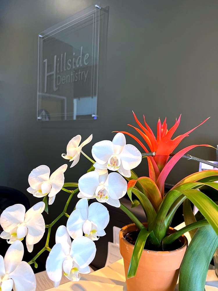 Inside Hillside Dentistry & Orthodontics — Torrance, CA — reception
